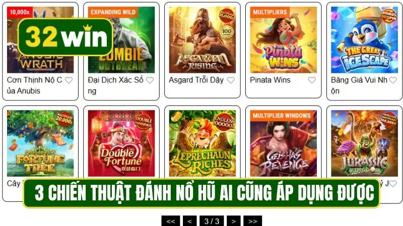 3 chiến thuật đánh nổ hũ ai cũng áp dụng được