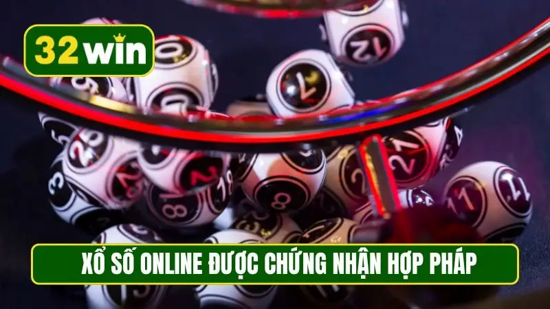 Xổ số online được chứng nhận hợp pháp